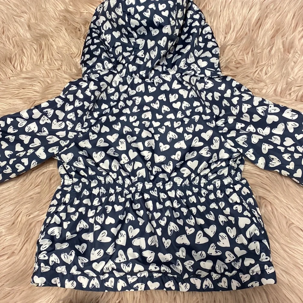 Girls Heart Spring/Fall Coat - Picture 5 of 6